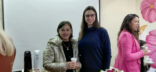 Foto do evento COBAME recebe a visita da vice-presidente da FEDERASUL para palestra sobre empreendedorismo