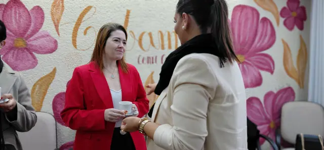Foto do evento COBAME recebe a visita da vice-presidente da FEDERASUL para palestra sobre empreendedorismo